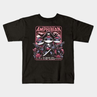 Pirates of the Amphibian Kids T-Shirt